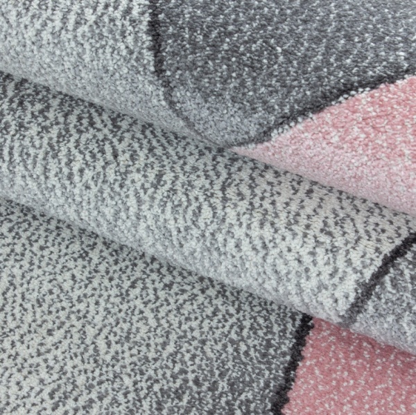 Designer Pink Rug | Pink Carpet For Bedroom